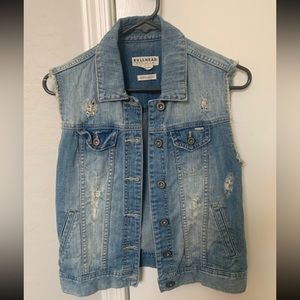 Bullhead denim vest